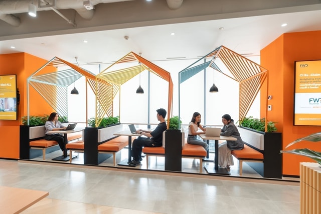 โซนทำงานเงียบ FWD Thailand กรุงเทพ - วัฒนธรรมการทำงานในไทย