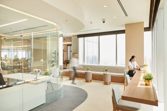 โซนทำงานเงียบ KASIKORNBANK กรุงเทพ - วัฒนธรรมการทำงานในไทย