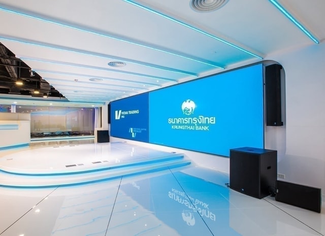 พื้นที่ทำงานเปิดของ Krungthai Bank กรุงเทพ - บริษัทชั้นนำในไทย