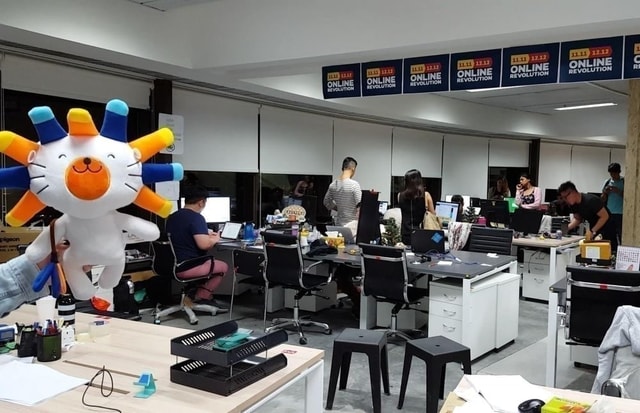 พื้นที่ต้อนรับ Lazada ประเทศไทย - TOP50 บริษัทน่าทำงานที่สุด