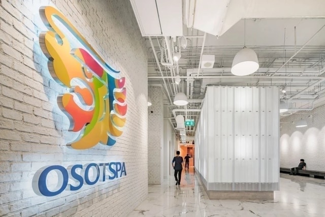 พื้นที่ทำงานร่วมกัน Osotspa ประเทศไทย - สถานที่ทำงานที่ดีที่สุดในไทย