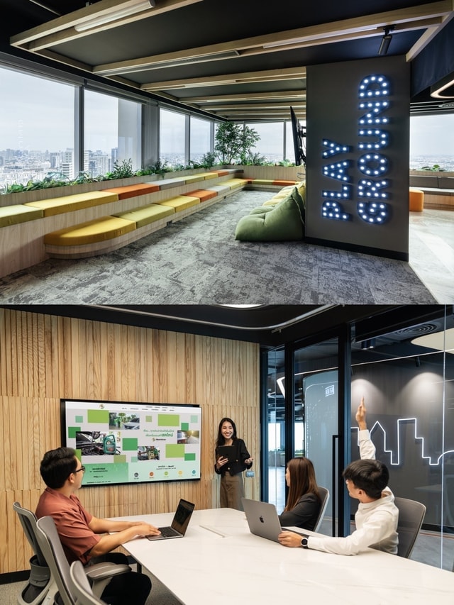 โซนทำงานเงียบ PTG Energy กรุงเทพ - วัฒนธรรมการทำงานในไทย