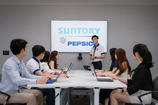 พื้นที่ทำงานเปิดของ Suntory กรุงเทพ - บริษัทชั้นนำในไทย