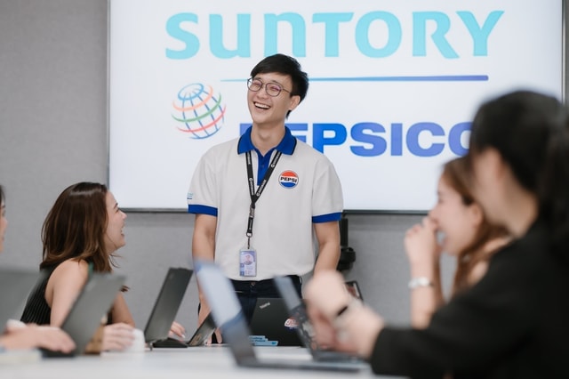 พื้นที่ทำงานร่วมกัน Suntory ประเทศไทย - สถานที่ทำงานที่ดีที่สุดในไทย