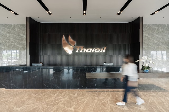 พื้นที่ต้อนรับ Thaioil ประเทศไทย - TOP50 บริษัทน่าทำงานที่สุด