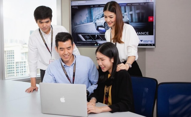 โซนทำงานเงียบ Toyota Motor Thailand กรุงเทพ - วัฒนธรรมการทำงานในไทย