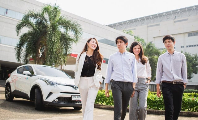 พื้นที่พักผ่อน Toyota Motor Thailand ประเทศไทย - บริษัทน่าทำงานในไทย