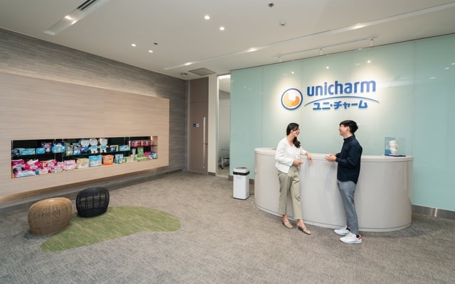 พื้นที่ทำงานเปิดของ Unicharm กรุงเทพ - บริษัทชั้นนำในไทย