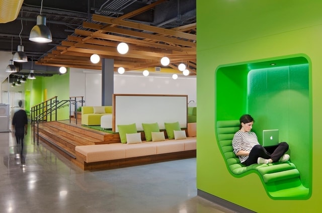 พื้นที่ต้อนรับ Google ประเทศไทย - TOP50 บริษัทน่าทำงานที่สุด