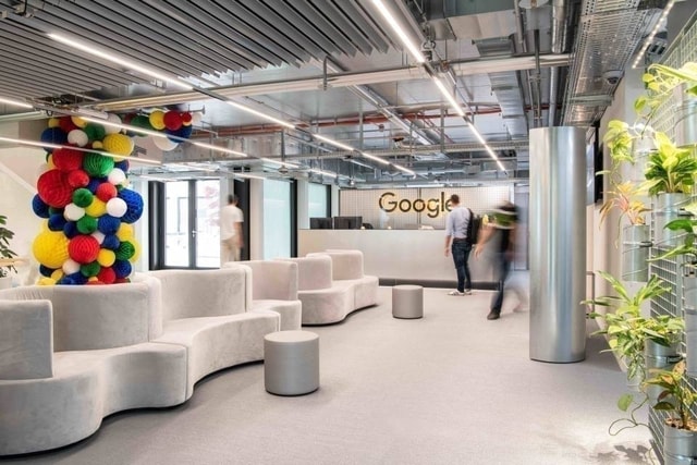 พื้นที่ทำงานเปิดของ Google กรุงเทพ - บริษัทชั้นนำในไทย