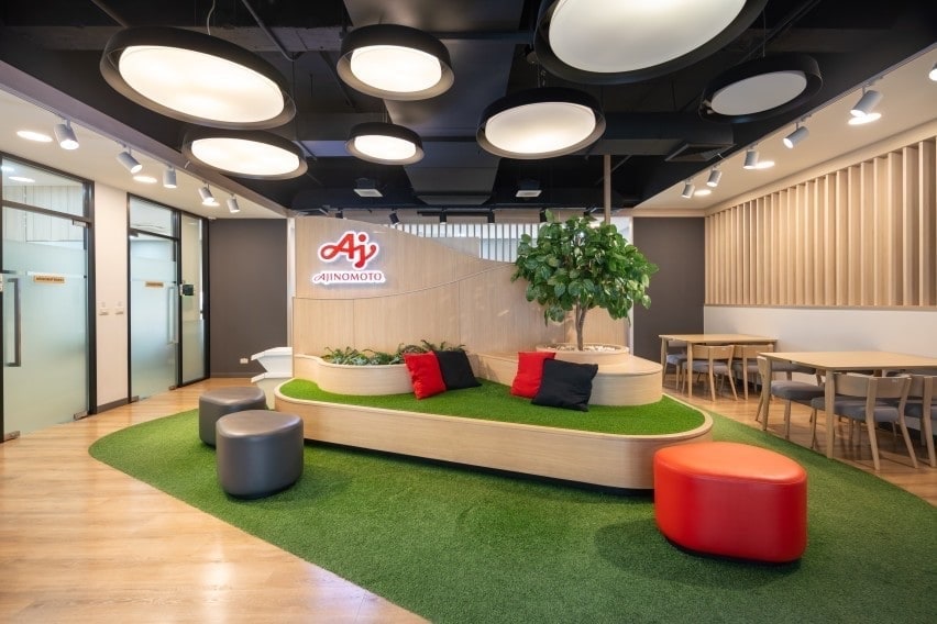 Ajinomoto Thailand main reception — TOP50 most attractive employer