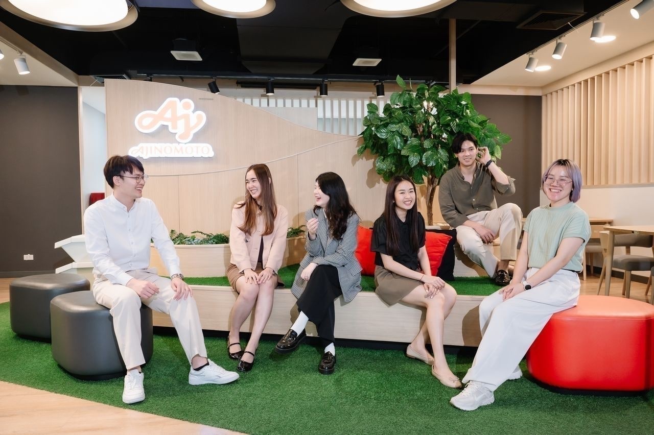 Ajinomoto Bangkok open-plan workspace — leading Thai employer